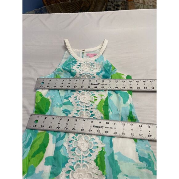 Lilly Pulitzer First Impression Pearl Shift Poolside Dress Size 2 - Picture 4 of 6